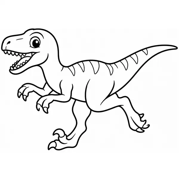 Blue de Jurassic World para colorear